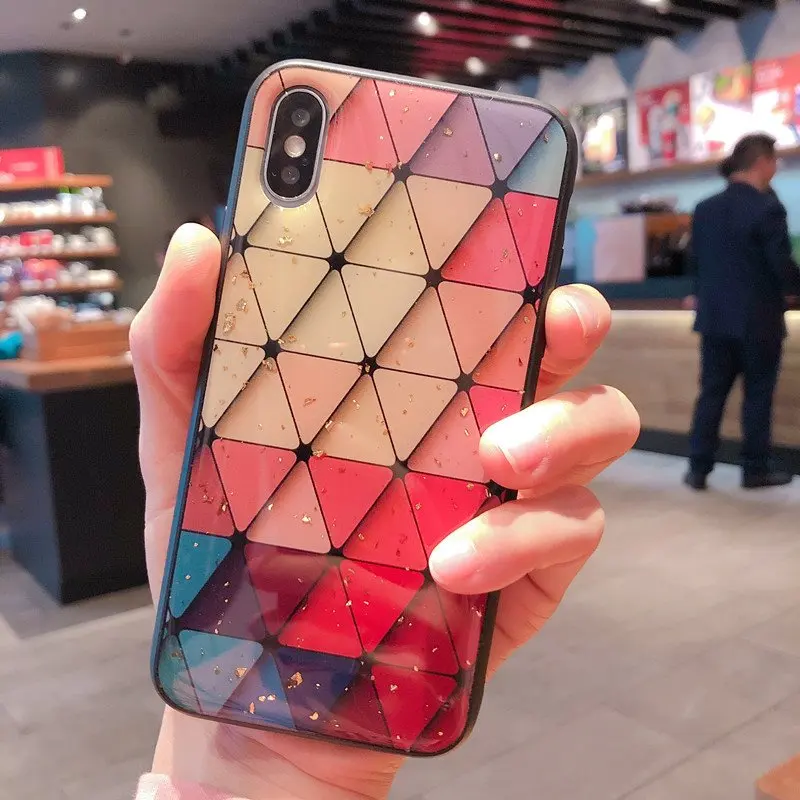 Роскошный чехол для Samsung Galaxy S8 S9 Plus NOTE 9 Note 8 чехлы iPhone 7 6 6s XS Max XR X |