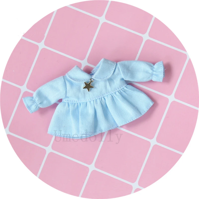 1 шт. ручной работы милый OB11 платье куклы для Obitsu 11,1/12 BJD куклы одежда аксессуары