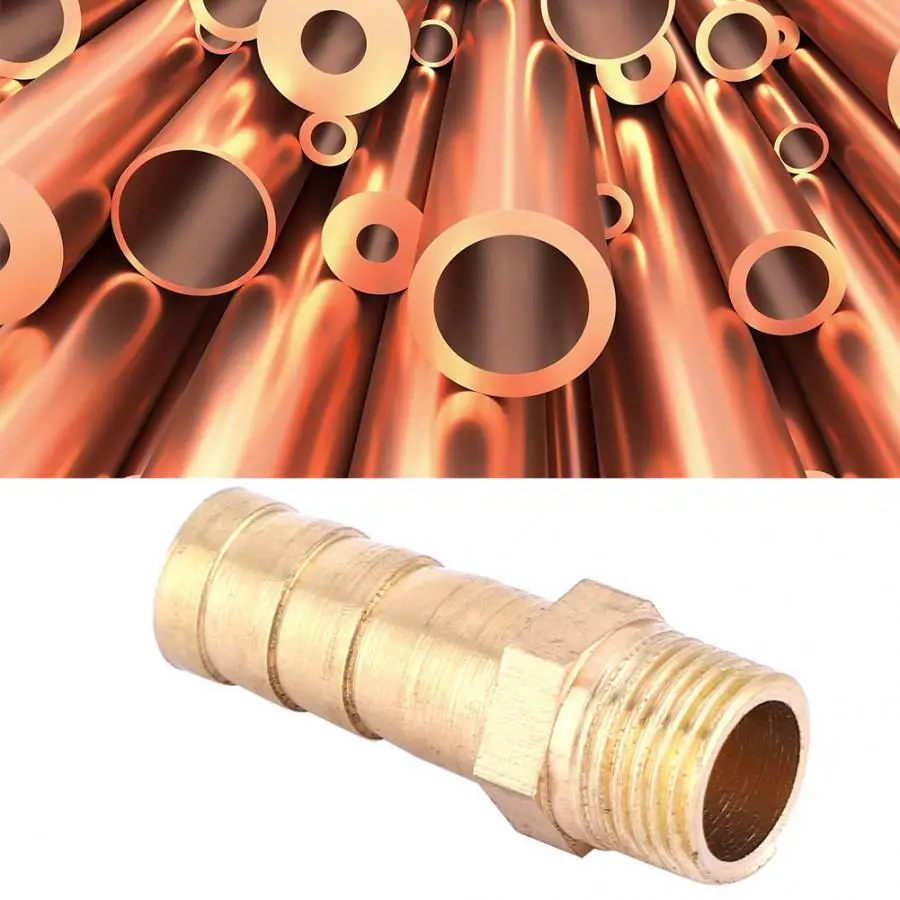 5 шт. 8 мм шланг колючий хвост Мужской Разъем BSP латунный фитинг адаптер Муфта