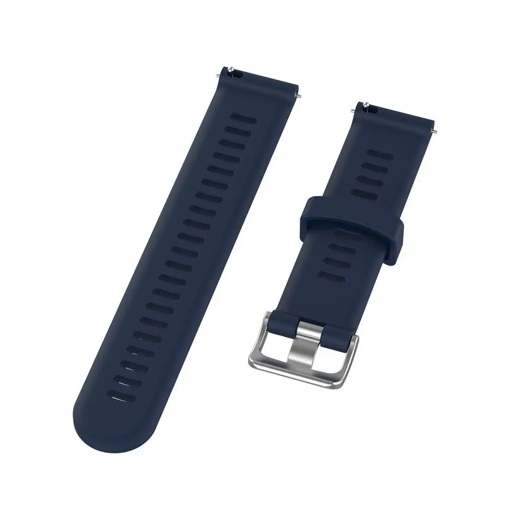 Ремешок для часов спортивный мягкий силиконовый сменный ремешок Garmin Forerunner 245 мм