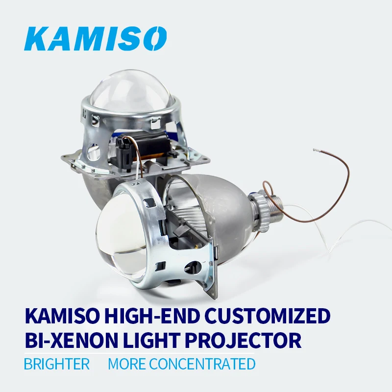 Kamiso Q5 H7 BI-XENON объектив 3 дюймов HID Hi/Низкий проектор с H7 Lossless установка, заднее сиденье
