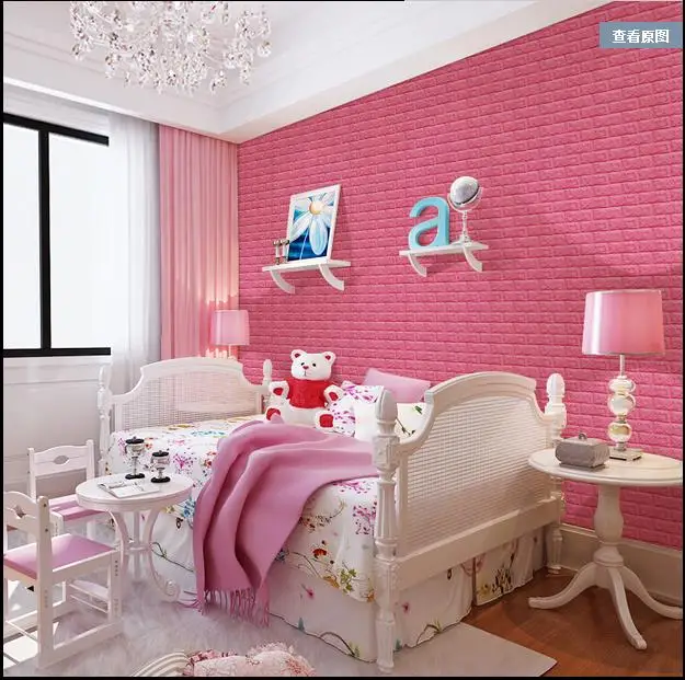 3d настенные наклейки креативный ТВ фон для спальни декоративные кирпичные обои