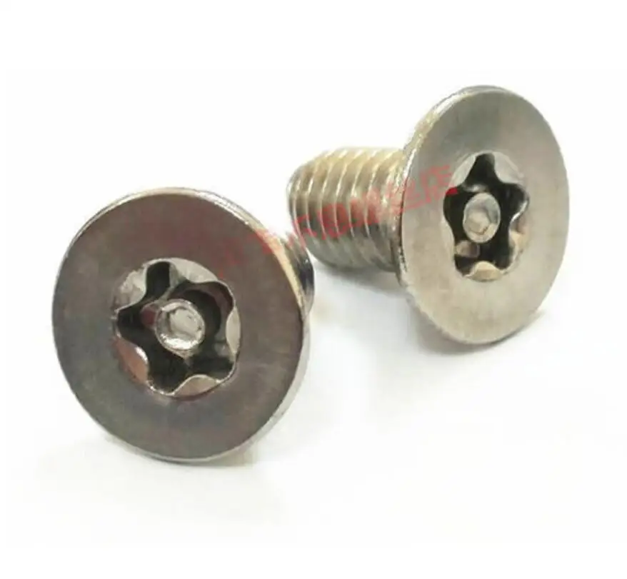 Пятиконечная звездообразная розетка M5 с потайной головкой со стоечными винтами