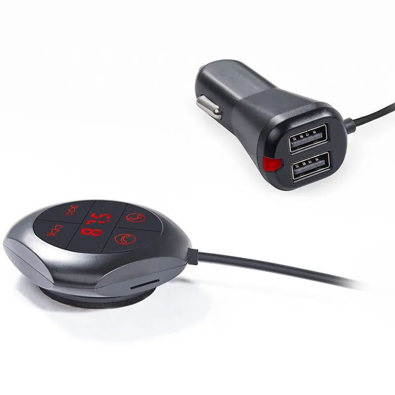 Автомобильный комплект громкой связи JaJaBor Bluetooth FM-передатчик аудио Музыка MP3/WMA
