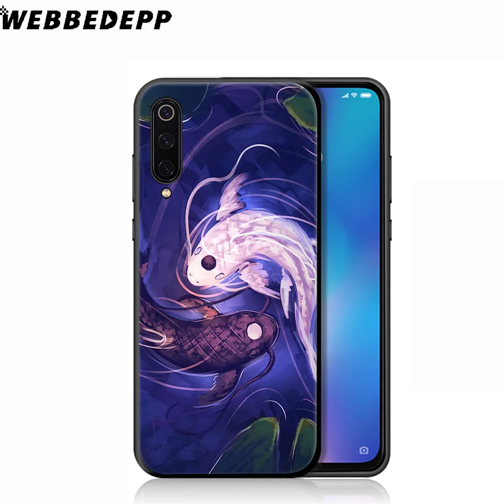 Мягкий чехол WEBBEDEPP Koi Fish в японском автомобиле для Xiaomi Mi 9T 9 8 SE 6 A1 A2 A3 Lite MiA1 MiA2 MiA3 F1 MAX