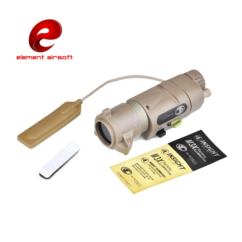 Element Airsoft Flashlight M3X Tactical Weapon Softair Wapens Weapons For Arsoft Armas Rifle Pressure Arms Lantern Gun Light | Спорт и
