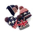 Зимняя женская шапка, американская искусственная шерстяная зимняя женская шапка, женская шапочка