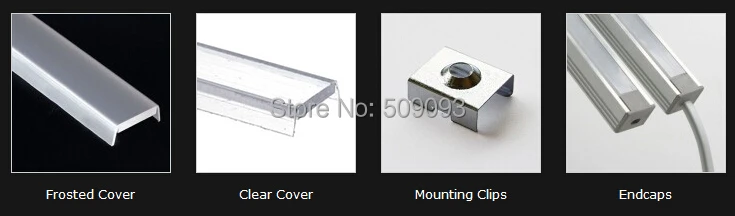 1 м/шт. 20 м/лот светодиодная алюминиевая лента 8 мм и 10 ширина Светодиодная