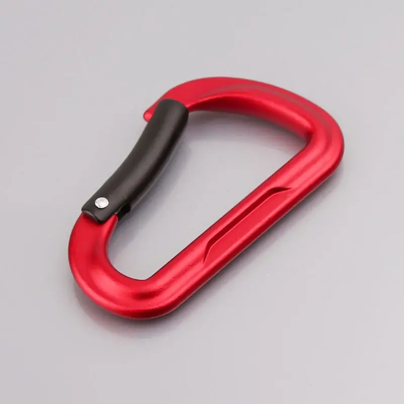 Алюминиевый сплав d кольцо Карабин Открытый походный брелок пряжка с застежкой