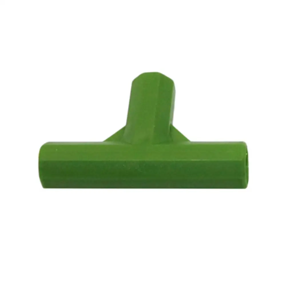 Теплицы растений колья окантовка Угловые соединители растительный сад скалолазание кронштейн для растений Разъем 100 шт - Цвет: Green