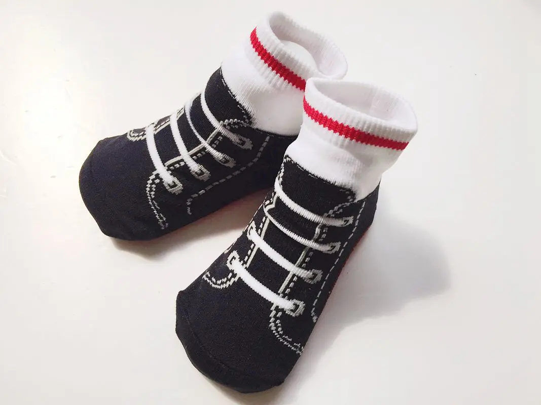 Liscn Newborn Toddle Baby Boys Kids Stars Walking Floor Socks Antiskid Sports |