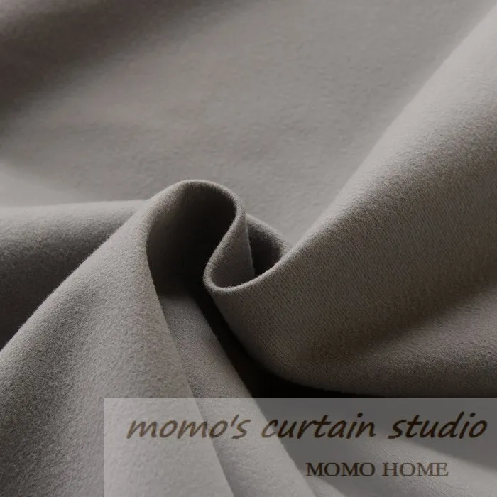 Современные однотонные шторы MOMO затемняющие оконные для гостиной постельное