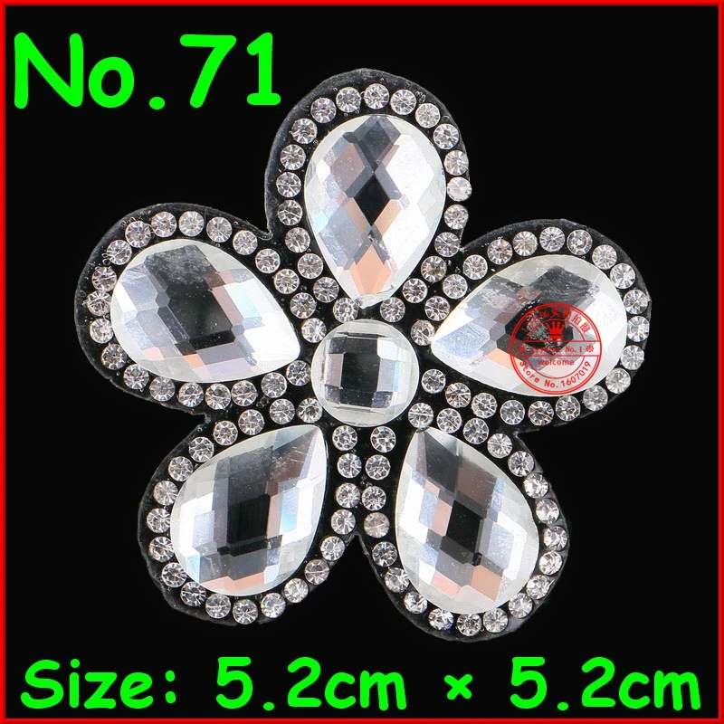 1 шт. патчи со стразами|hotfix rhinestones|rhinestone patchiron on crystal |