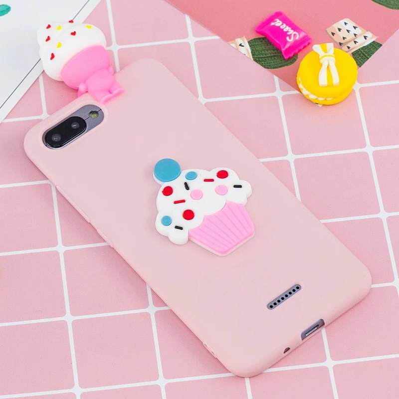 Etui Xiaomi Redmi 6A чехол для Xiomi Redmi 6A 3D игрушка панда кактус силиконовый чехол для телефона для Funda Xiaomi Redmi 6A чехол для женщин