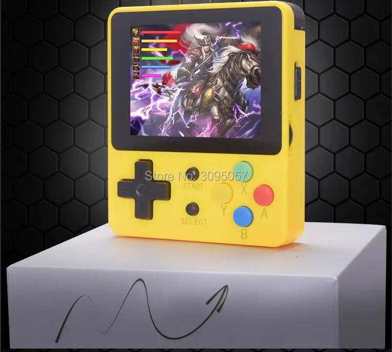 WOLSEN LDK игра 2,6 дюймов Мини Портативная портативная игровая консоль ностальгическая видео игра Встроенная в 4000 игра до 64 бит ОС системная консоль