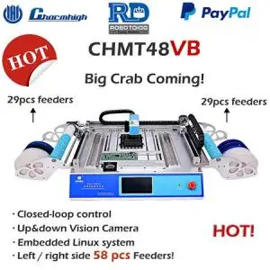 110V Benchtop CHMT48VA или CHMT48VB машина для захвата и размещения|Драйвер двигателя| |