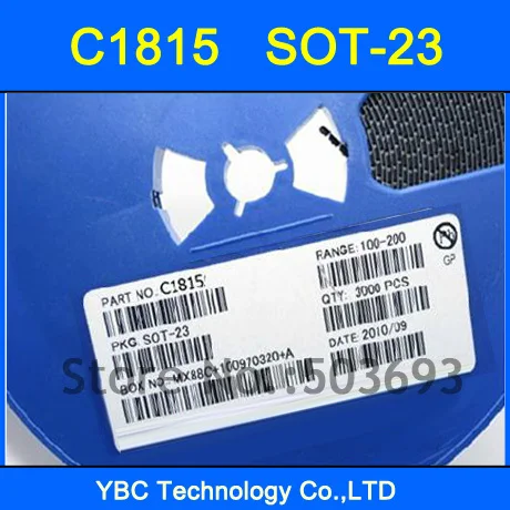 

Free Shipping 500pcs/lot SMD C1815HF C1815 Triode Transistor SOT-23