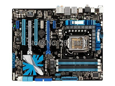 Оригинальная материнская плата ASUS P7P55D E PRO DDR3 LGA 1156 16GB Intel P55 настольная плата|desktop