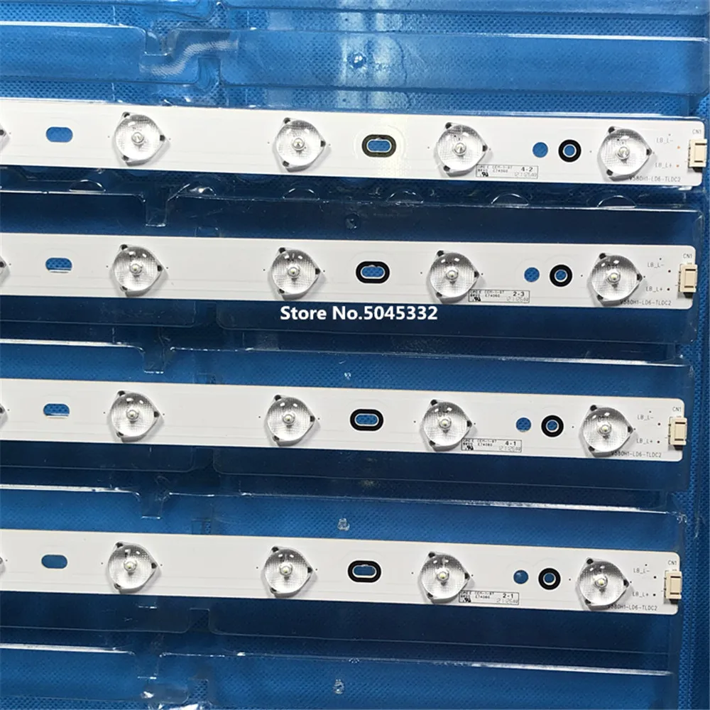 Светодиодный Подсветка полосы 23 лампы для Konka 5" ТВ V580H1-LD6-TLDC3 V580H1-LD6-TRDC3 V580HK1-LD6 D58LW7110 58L1350U DP58D34-LE58F3281