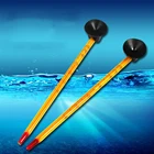 Погружной стеклянный термометр для аквариума, прибор для гидрометра на присоске, аксессуары для аквариума, инструменты