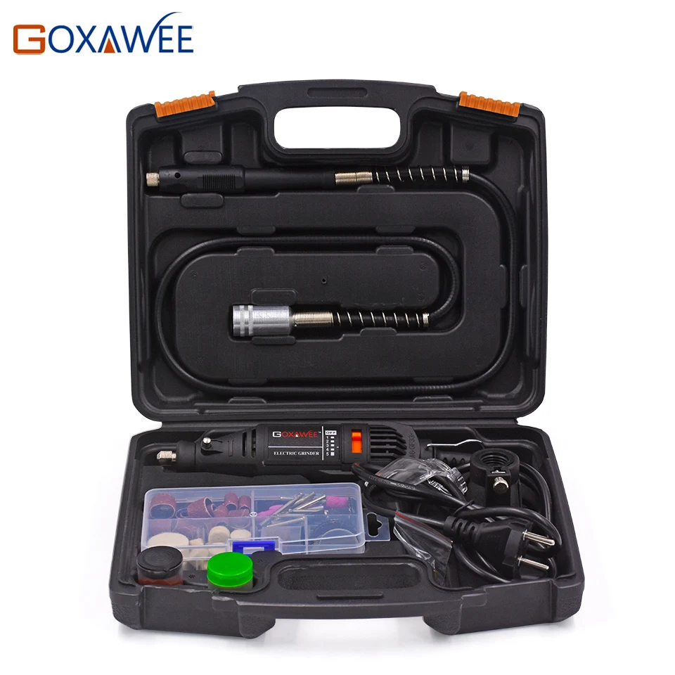 GOXAWEE 30000 об/мин Электрическая дрель электроинструменты Мини шлифовальный станок