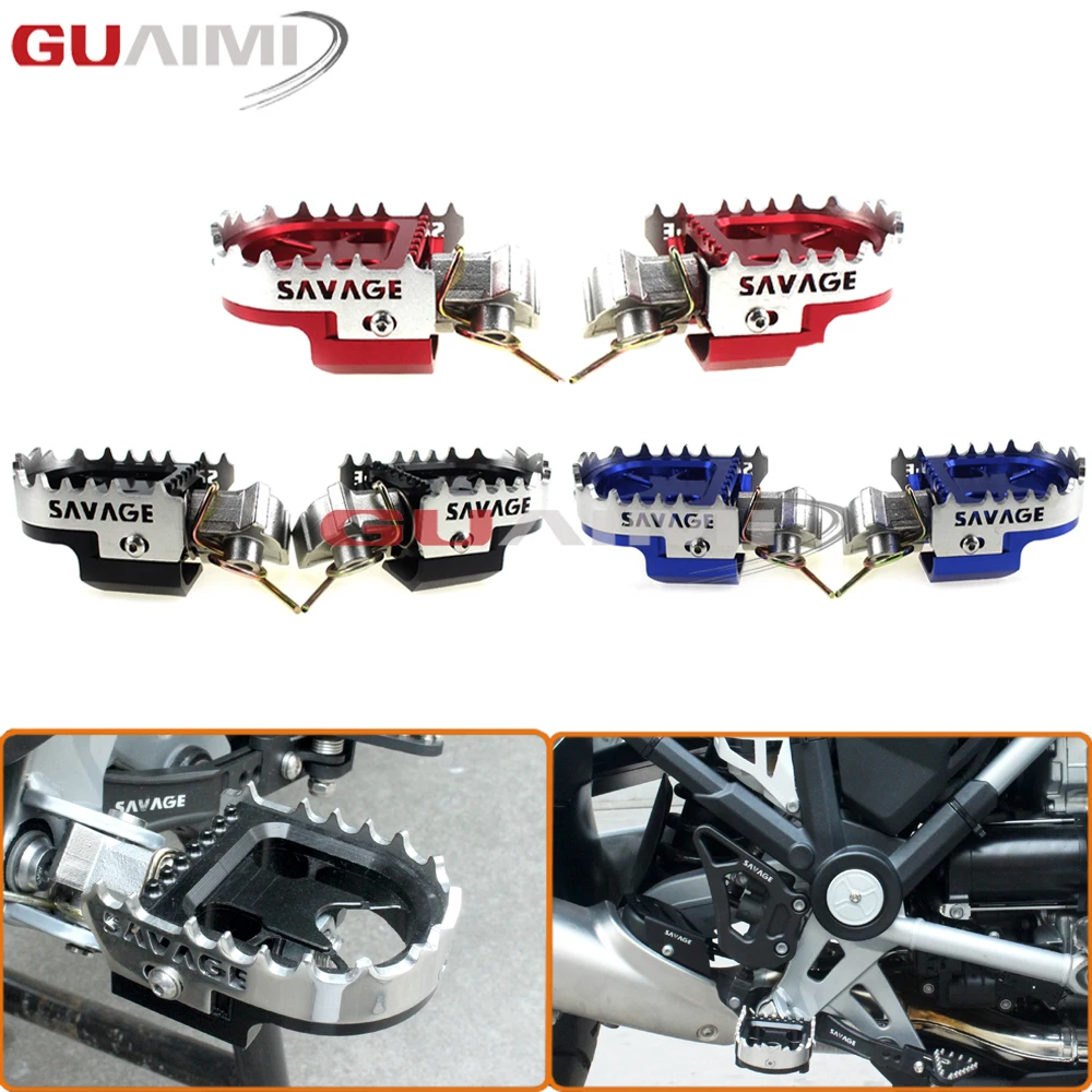 Для BMW R1200GS F800GS F700GS F650GS G650GS R1150GS ADV мотоциклетные широкие эндуро колышки подставки