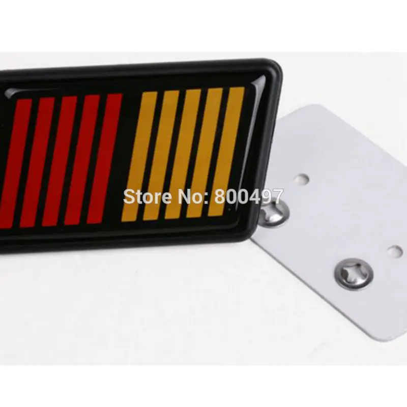 Новейшая модель 3D Алюминиевый сплав Багажник автомобиля эмблема хромированное