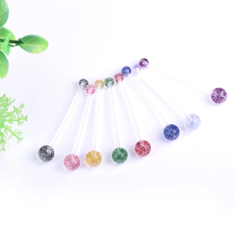 Acrylic Flexible Navel Belly Button Pregnant Maternity Barbell Ring Body Jewelry TT@88 | Украшения и аксессуары