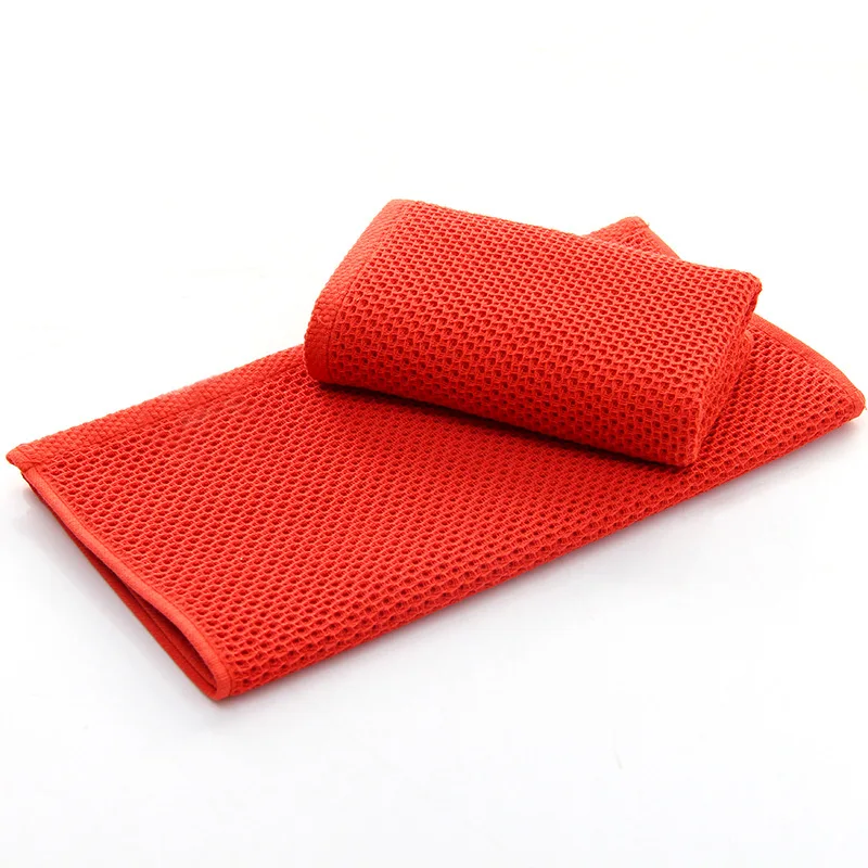 Фирменное полотенце для лица с логотипом на заказ хлопковое туристическое