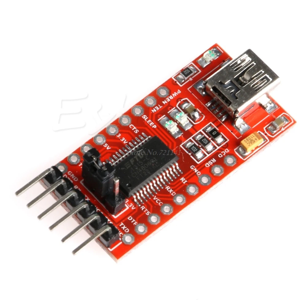 FT232RL FTDI USB к TTL модуль адаптера 3 В 5 для мини-порта электронный Прямая поставка |