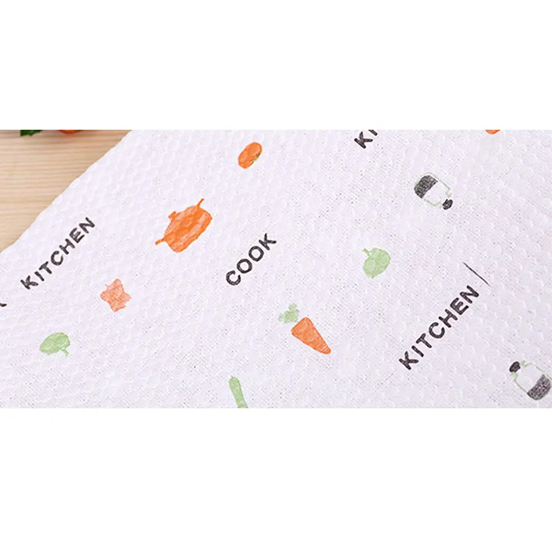 Одноразовая Чистящая тряпичная бумага Бытовая 60 шт. не woen кухонное полотенце для