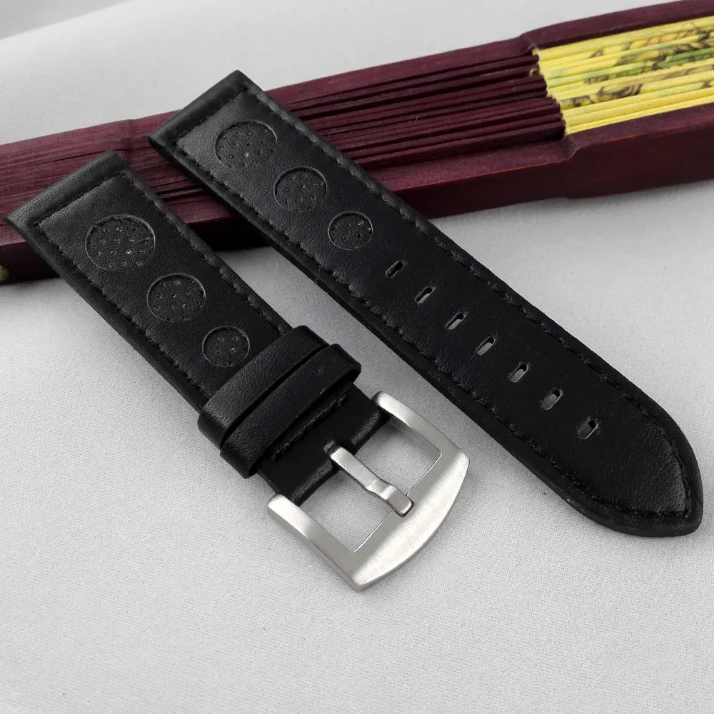Мужские часы Parnis 23 мм из натуральной кожи|watch strap|watch menwatch men watch |