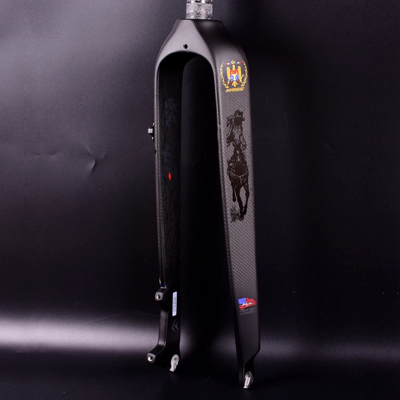 Hot Sale! 26 /27.5/29er Full Carbon Fiber Hard Mountain Bike Fork mtb | Спорт и развлечения