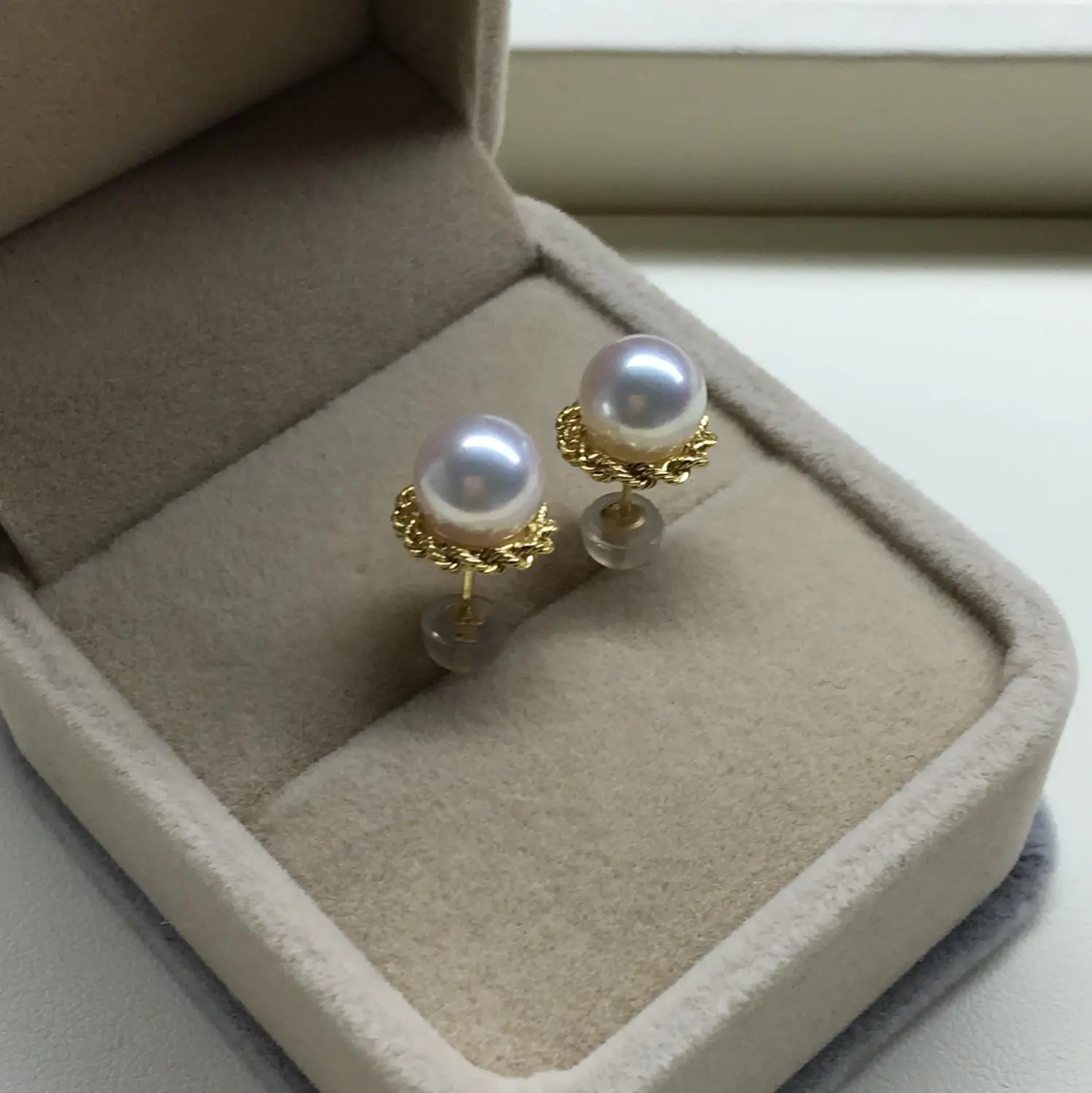 Женские серьги из серебра 925 пробы с натуральным жемчугом 9 10 мм|925 sterling|earrings real