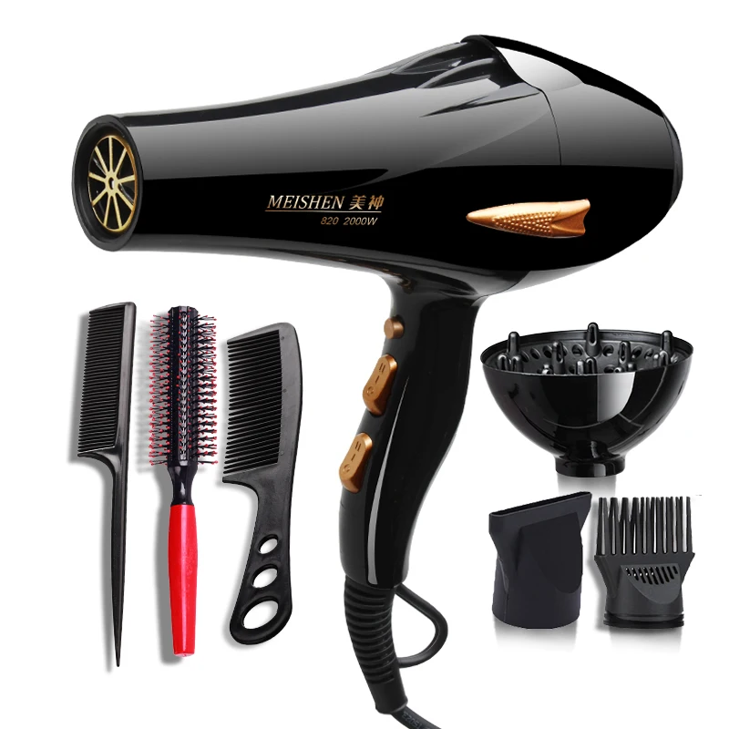 220 В Высокой Мощности Электрический Вентилятор Отрицательный Ион Фен С Салон