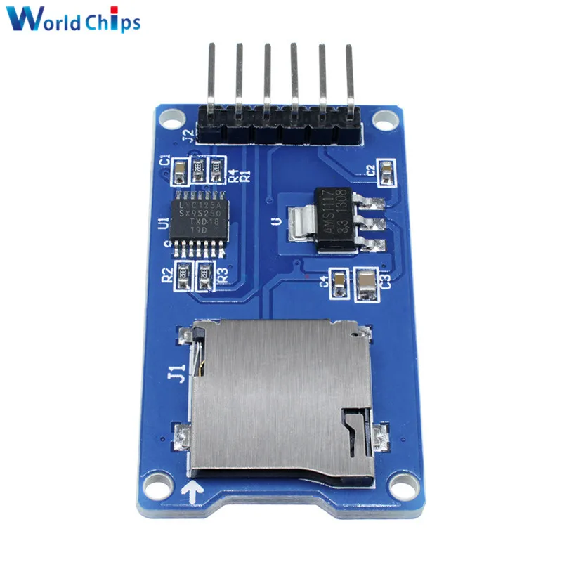 Плата для хранения Micro SD Mciro SD TF карта адаптер модуль расширения щит памяти SPI интерфейсы для Arduino AVR микроконтроллер