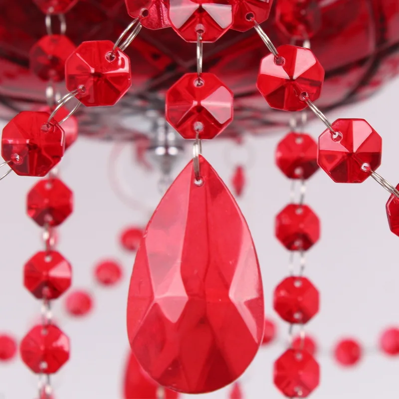 MD9133 8European crystal chandelier red wedding upscale restaurant bedroom chandelier|crystal chandelier|bedroom chandelierchandelie |