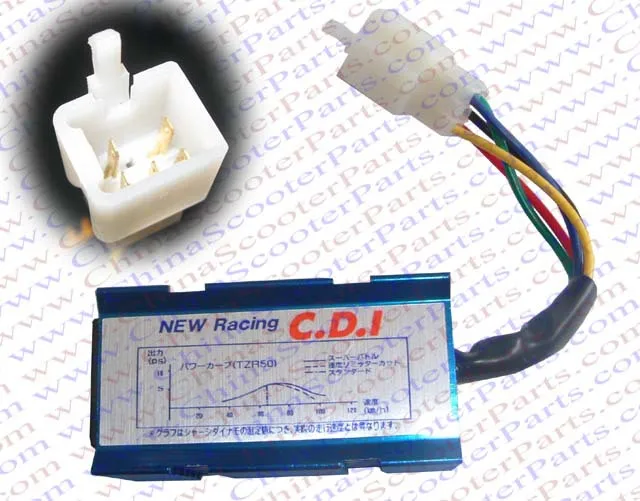 Гоночный 5 контактный разъем Squre AC CDI коробка 50CC 70CC 90CC 110CC 125CC 140CC питбайк
