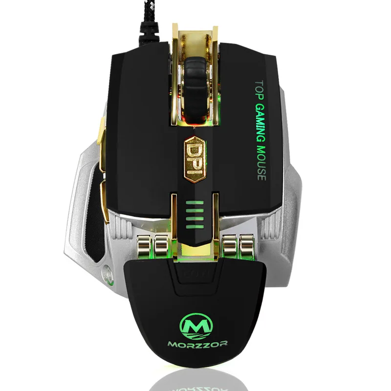 USB проводной Профессиональные Механическая игровая клавиатура и Мышь комбо