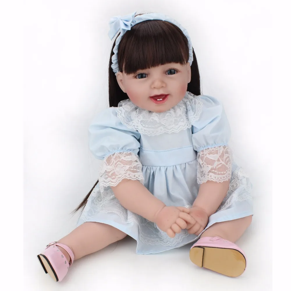 

bebe princess reborn doll silicone dolls reborn babies Boneca Lifelike toys For Kids Playmate