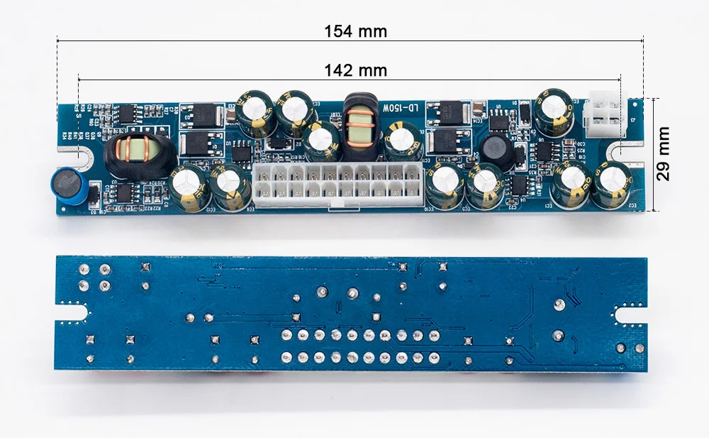 Блок питания постоянного тока ATX 12 В 150 Вт пиковый Pico ATX переключатель Pico DC-DC PSU 24pin MINI ITX DC в ATX PC блок питания для компьютера