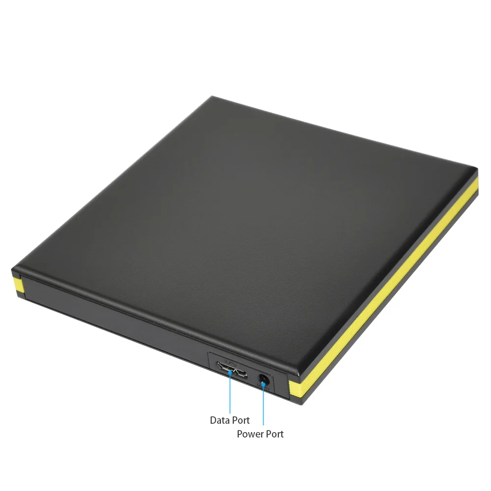 Сверхтонкий внешний слот в DVD RW корпус USB 3 0 чехол 12 7 мм SATA для ноутбука оптический