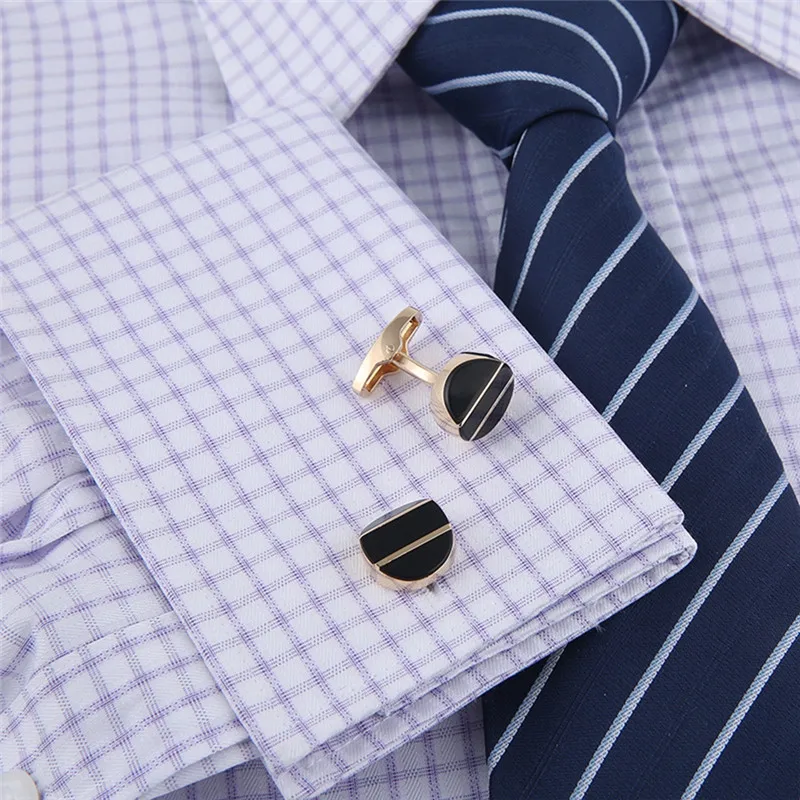 High-end Men's Shirts Cufflinks Collection Accessories Classic Man Fashion Design Carving Luxury Cufflink Buttons 9 Styles | Украшения