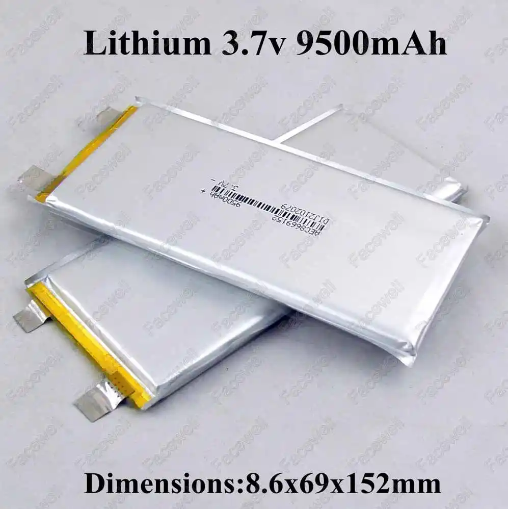 Литий-полимерный аккумулятор 3 шт | Подзаряжаемые батареи