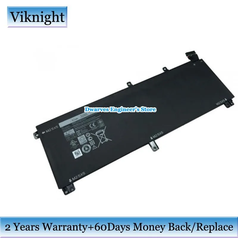 Оригинальный аккумулятор для ноутбука Dell Inspiron XPS 15 9530 M3800 precsion m3800 TOTRM 61Wh батарея