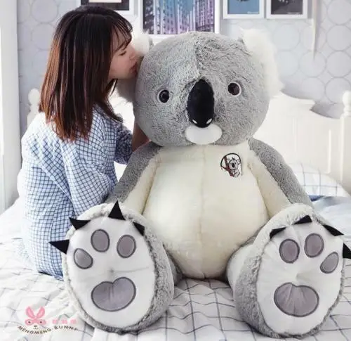 Giant Hung Big Australia Koala Cotton Plush Soft Toy Doll Stuffed Animal Gift US Unicorns Lilo And Stitch Cute Plush Bear