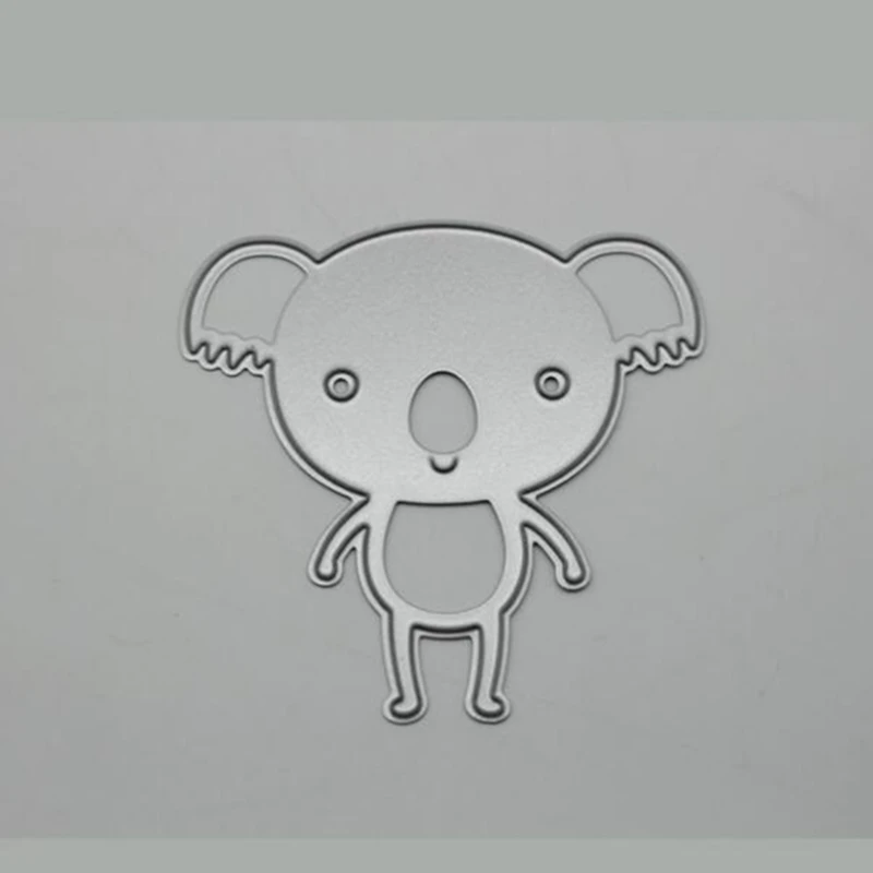 Металлические Вырубные штампы YINISE для искусственных животных KOALA бумажные