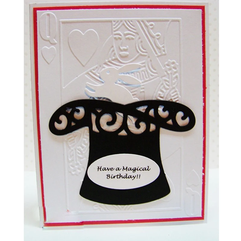 Gentleman Magic Hat Metal Cutting Dies For Scrapbooking Embossing Decorative Crafts Supplies DIY Paper Cards Making New 2019 |