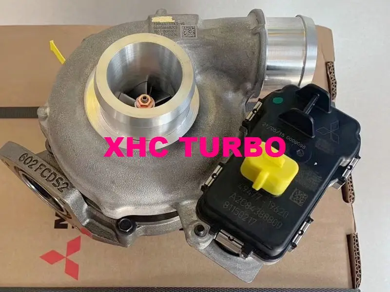 Подлинный Турбокомпрессор Mitsubishi* I TD04L 49477-01214 для LAND ROVER freelander II Evoque JAGUAR XF 2,2 TD4 10-14 TD4