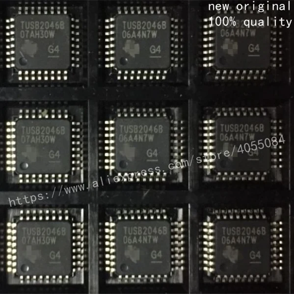 

10PCS new original TUSB2046B TUSB2046BVFR TUSB2046 TUSB2046x 4-Port Hub for the Universal Serial Bus With Optional Serial